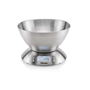Cantar de bucătărie inox Tristar KW-2436 precizie de 1 gram, până la maxim 5 kilograme