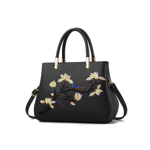 Geanta Dama GD127 London Flower Passion Black