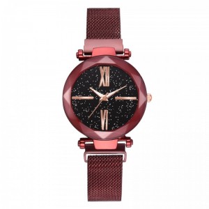 Ceas Lux05 Luxary Diamond Roman Red