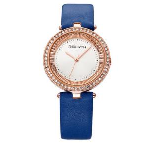 Ceas Dama CDR005 Luxary Rebirth Queen Blue Gold