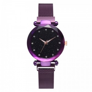 Ceas Lux04 Luxary Diamond Lady Purple