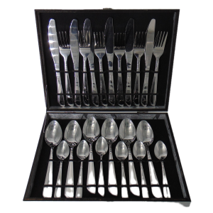 Set Tacamuri din Inox de 24 Piese ERT-MN24