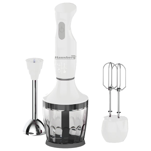 Blender, mixer si maruntitor 3 in 1, 600W, 30000 rpm, HB7706 Hausberg