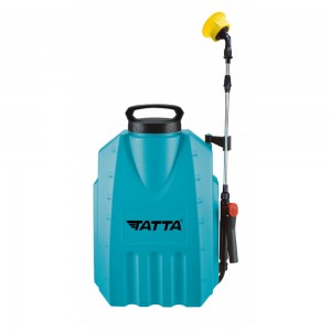 Pompa pentru stropit Tatta TP1202A, cu acumulator, 12V 8Ah, incarcator 1 A, motor 3.6 lpm, rezervor tip rucsac, 12 l